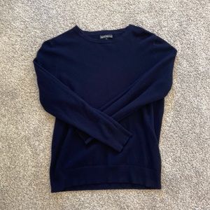 Medium J.Crew Mercantile navy sweater. Lightly worn